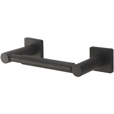 Olympia Toilet Tissue Holder in Matte Black H-1415-MB